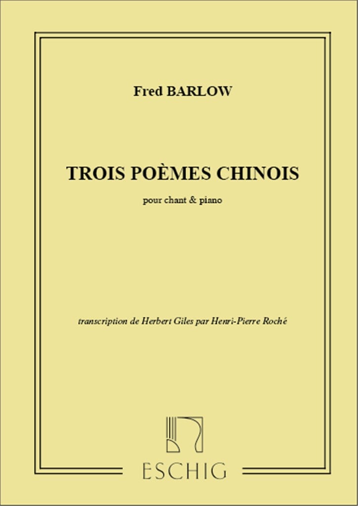 Trois Poemes Chinois